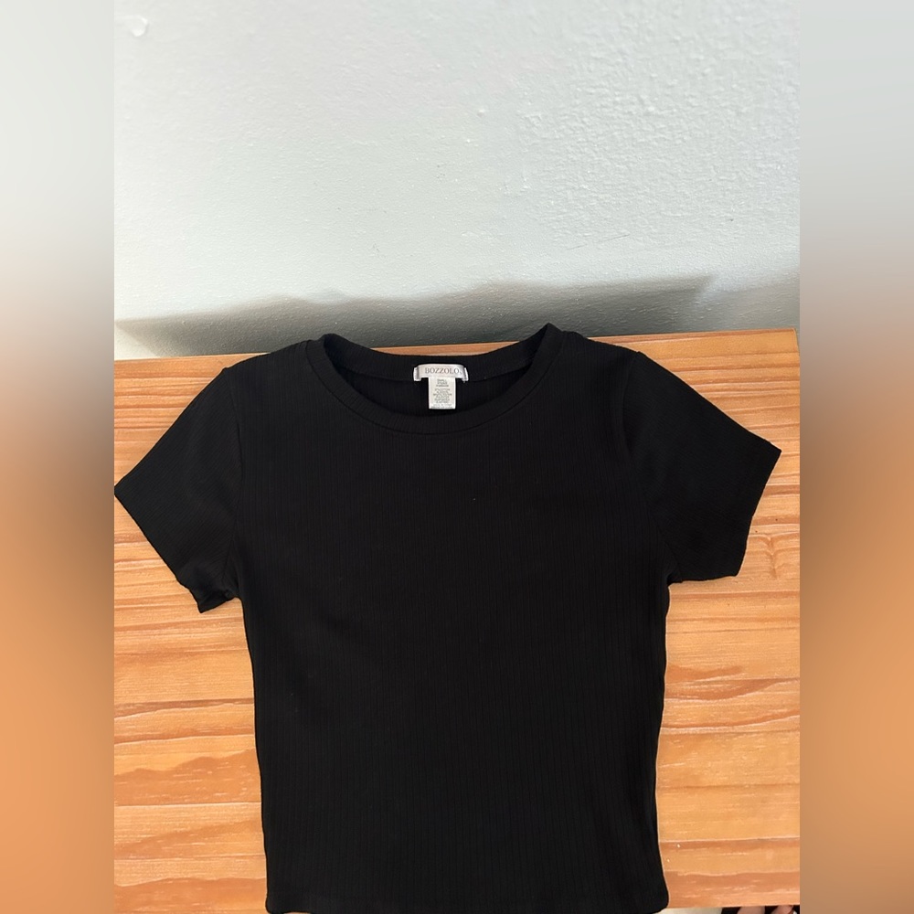Bozzolo Black Top Size Small